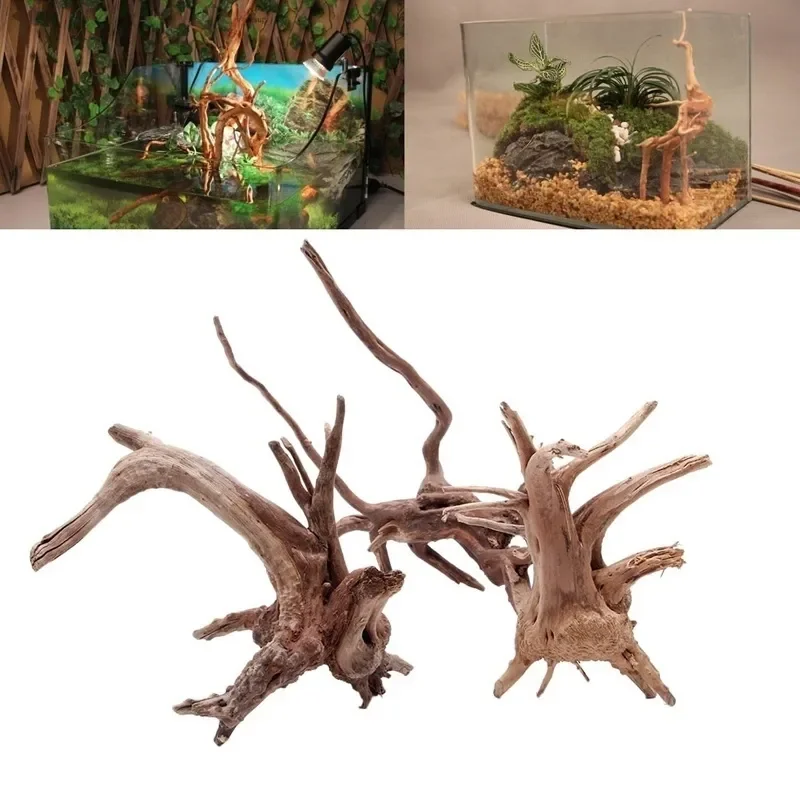 Aquarium Plants Live - Natural Tree Trunk Driftwood Aquarium Fish