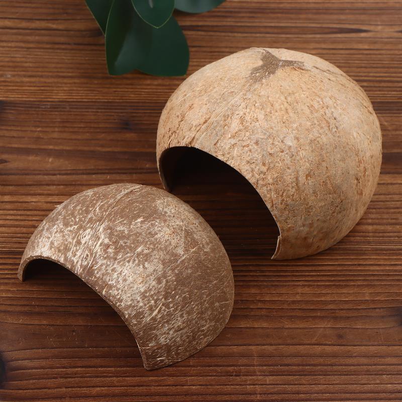 Coconut Hut Decor for Aquarium - Aquarium Driftwood 评论和价格