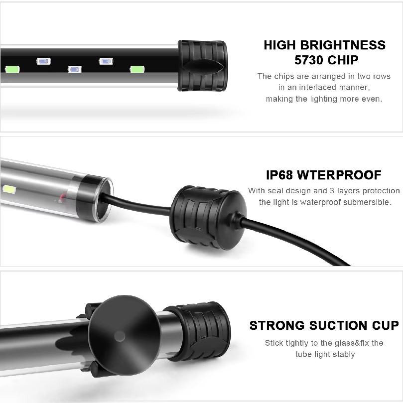 220V Strip Aquarium Light LED  - Aquarium Plant Substrate 评论和价格