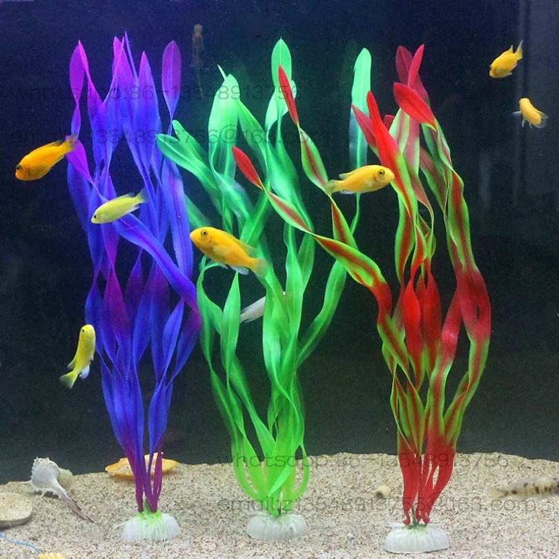 5/10pcs Plastic Aquarium Plant - Planted Tank 评论和价格