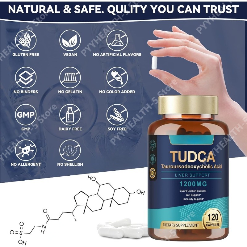TUDCA Bile Salts, 120 Capsules - Planted Tank 评论和价格